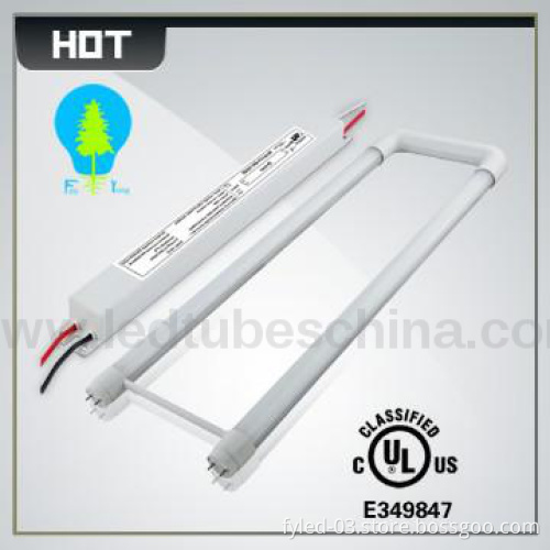 T8 U shape led tube light 600mm 18W